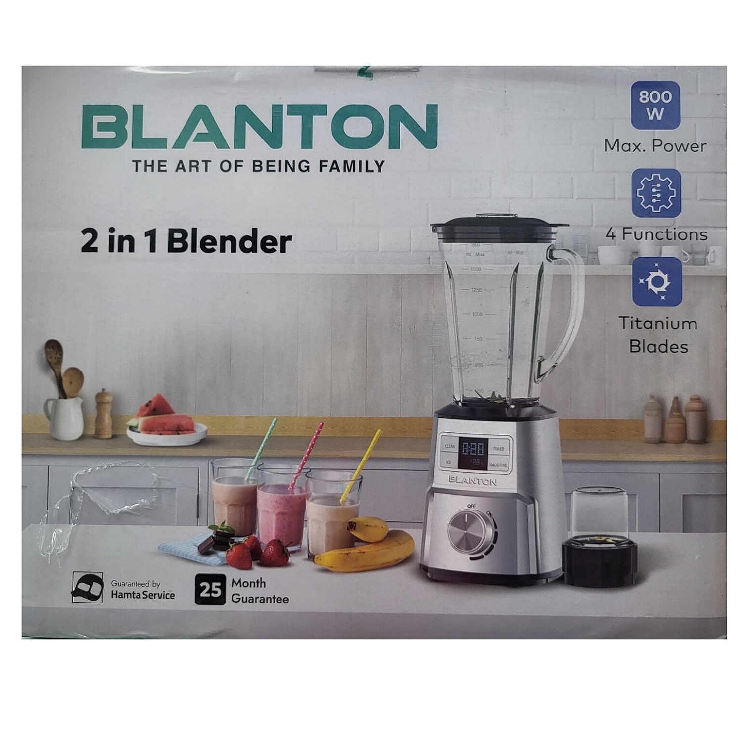 مخلوط کن و آسیاب کن بلانتون مدل BCX-BL2202