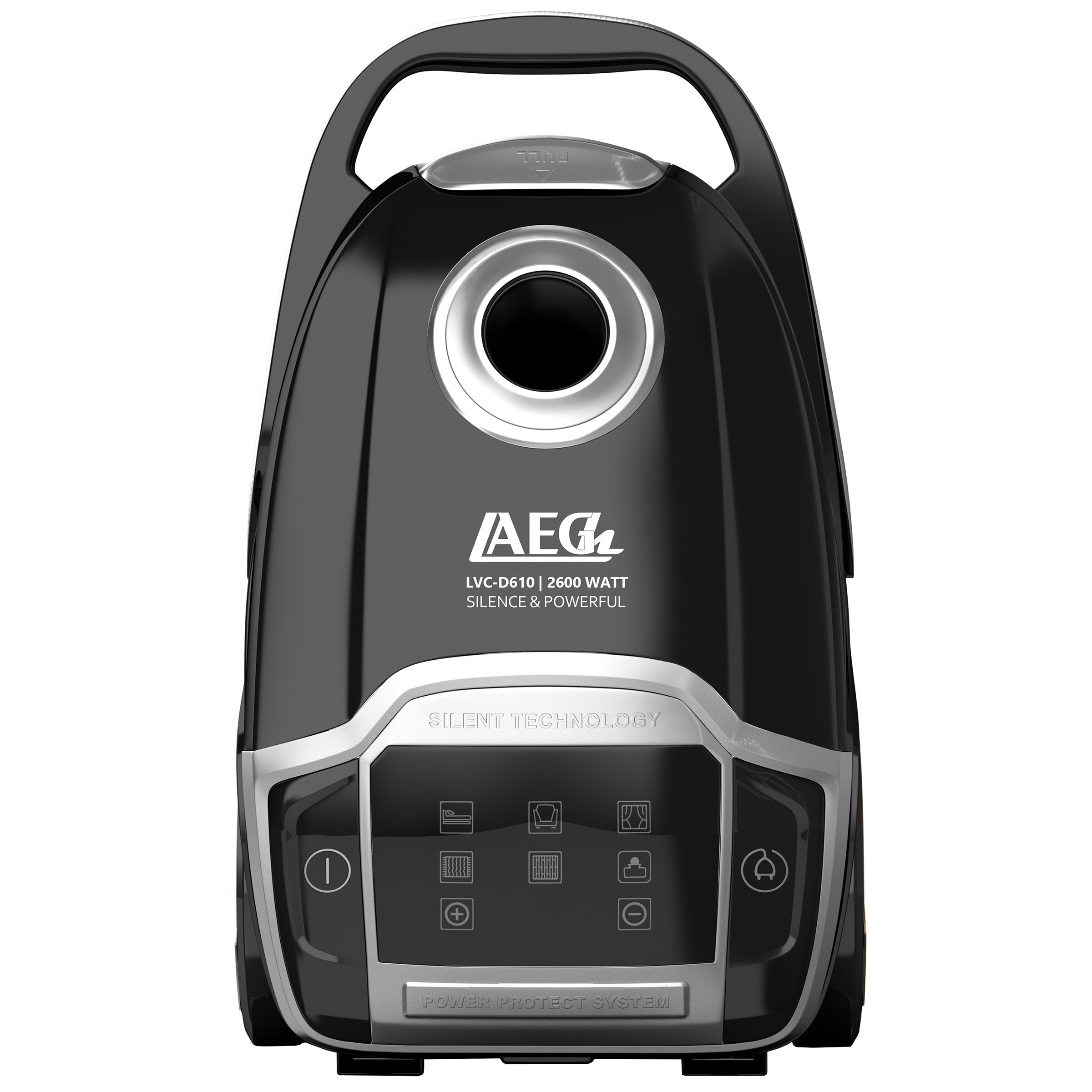 جاروبرقی 2400 وات لایق مدل LVC-D610