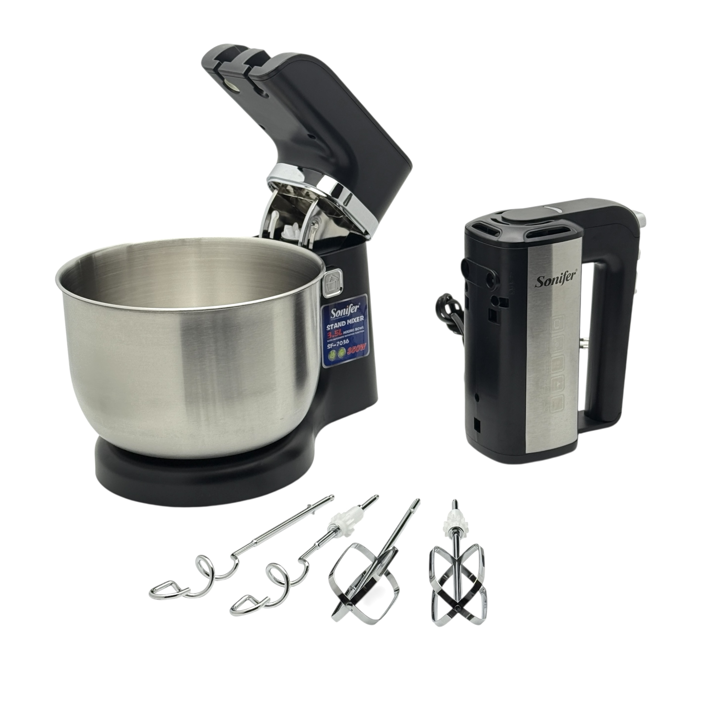 همزن کاسه‌دار 3.5 لیتری سونیفر مدل SF-7036