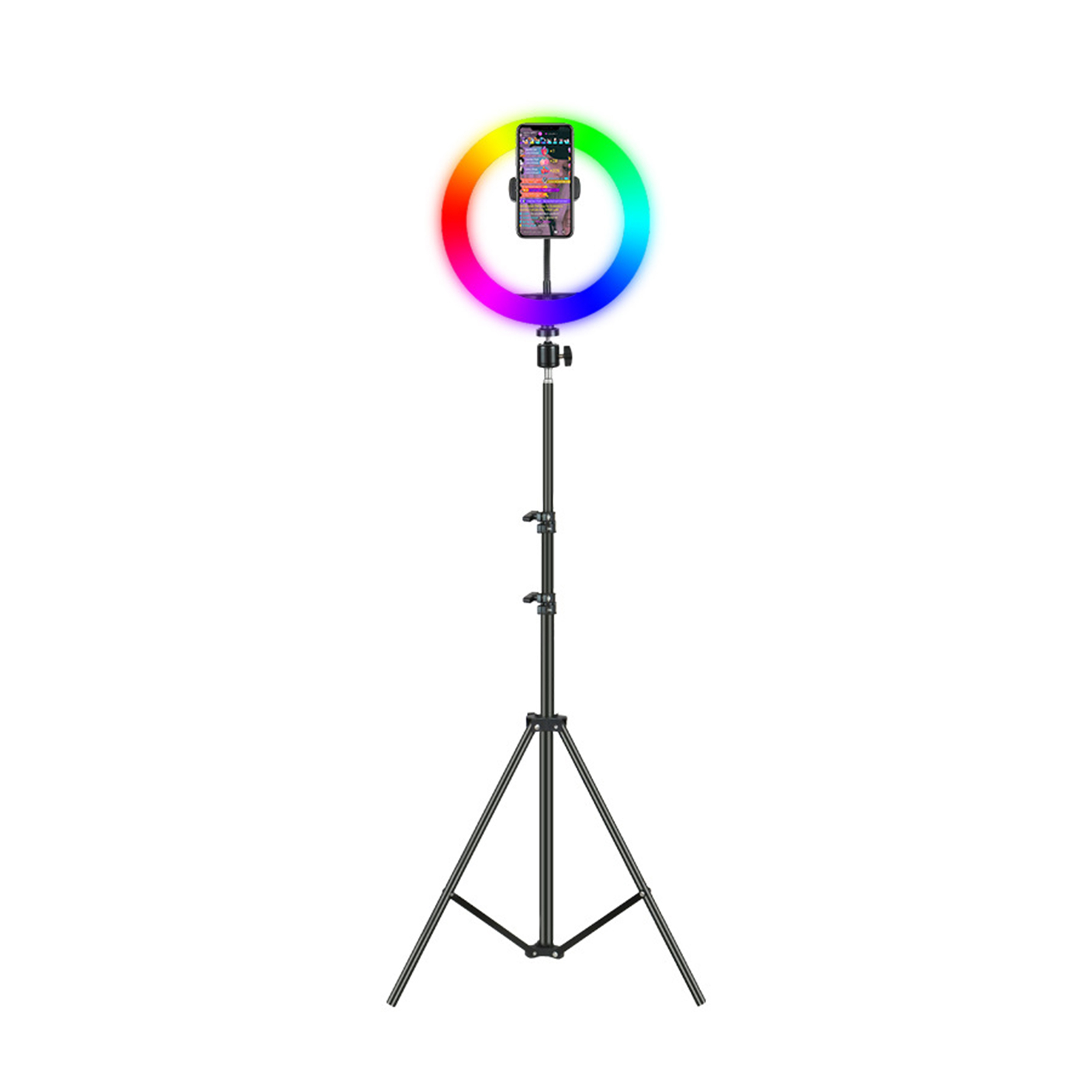 رینگ لایت مدل LJJ-30 RGB-30cm