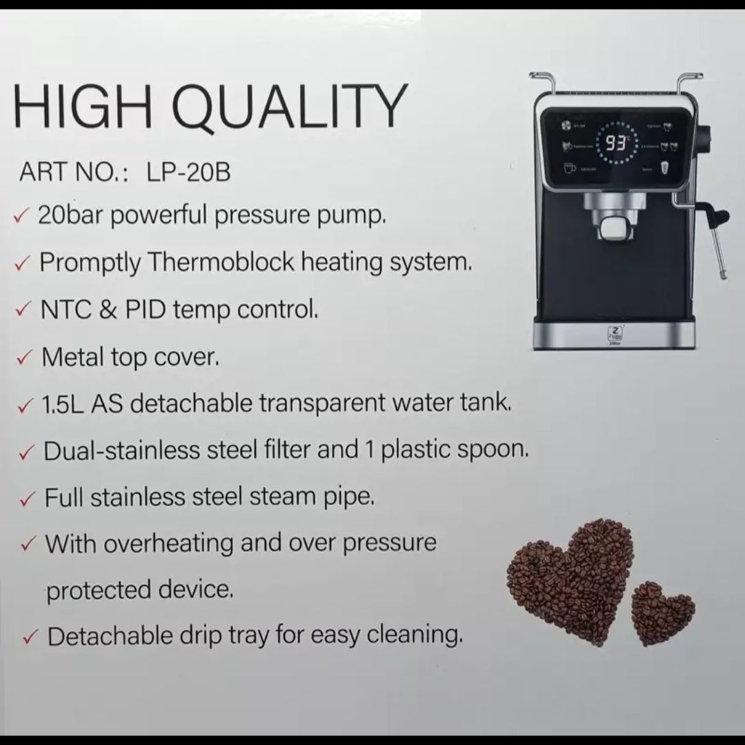 اسپرسو ساز زیگما مدل LP-20B