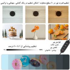 چادر عکاسی پلوز مدل Portable Box Cuboid ابعاد 60x40 سانتی متر