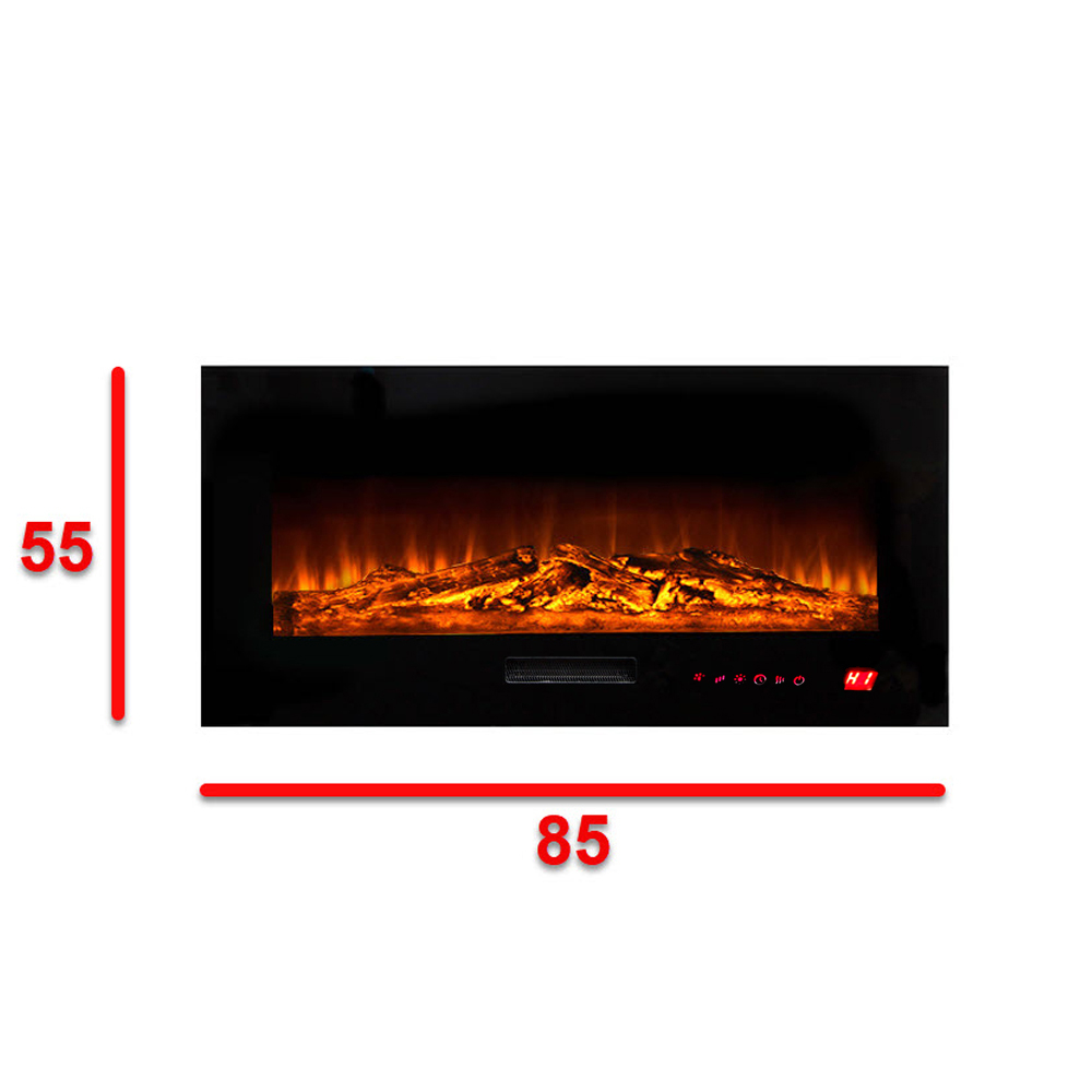 شومینه دیواری برقی شومینه بیستون مدل A.Z_85_T_wifi_L2.bs