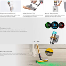 جاروشارژی هوشمند دایسون مدل V15 Detect Absolute