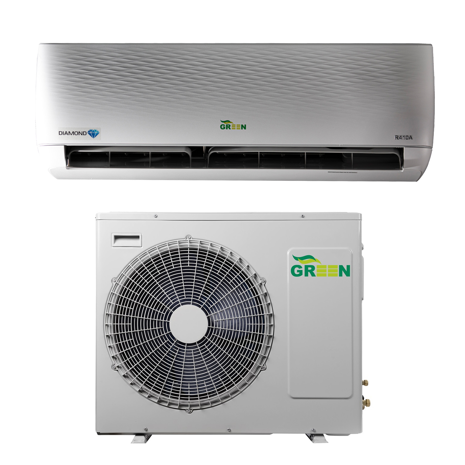 کولر گازی اسپلیت دیواری 24000 اینورتر گرین مدل SDKD-CH24F1C1A2P-J