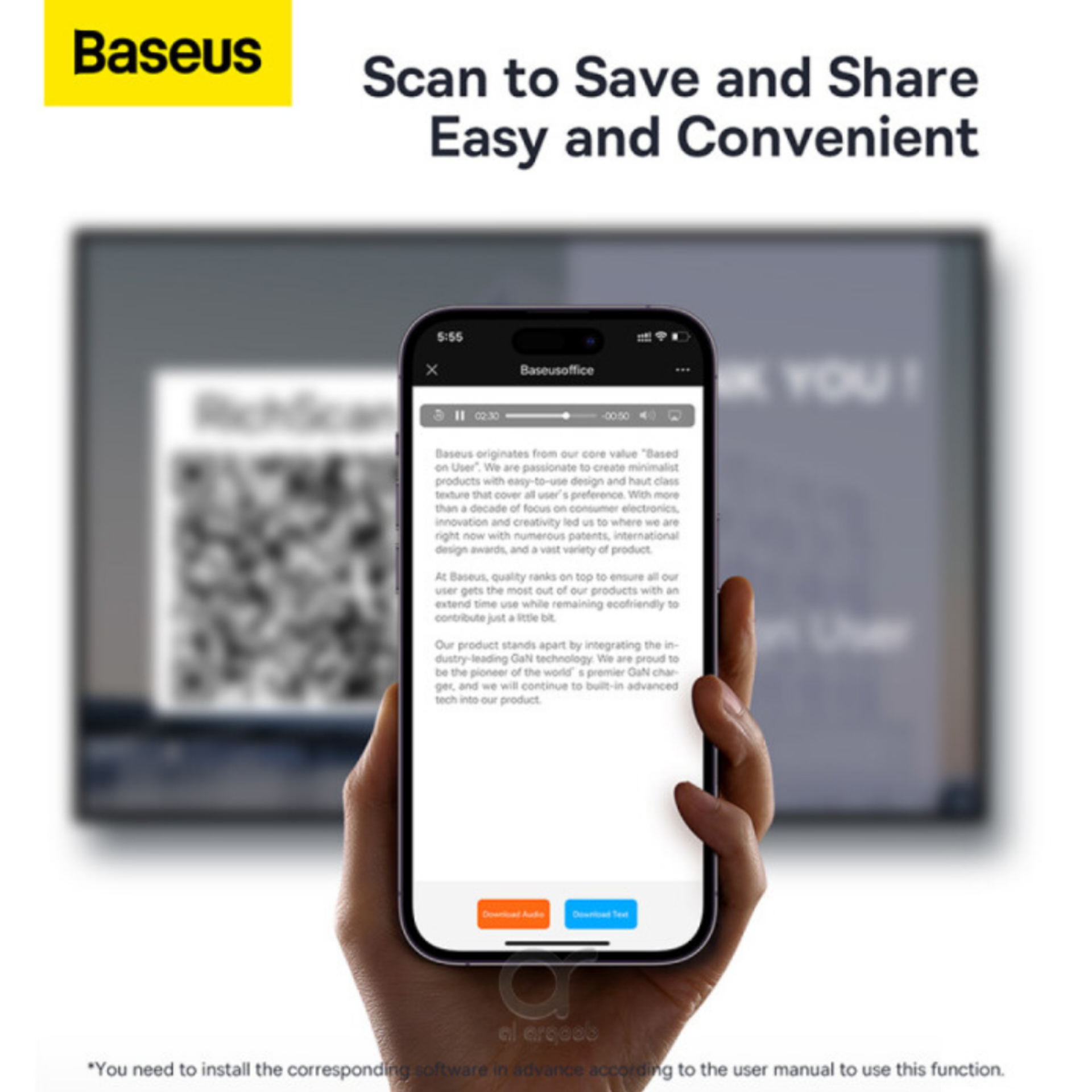 پرزنتر بی سیم باسئوس مدل WKCD020013