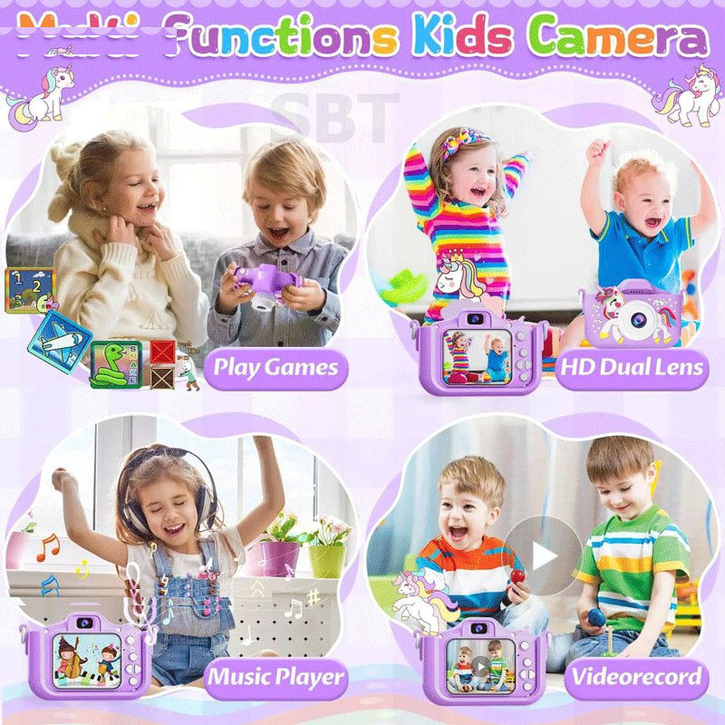 دوربین دیجیتال طرح اسب تک شاخ مدل Cute Unicorn