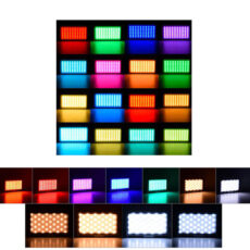 نور ثابت ال ای دی دی بی کی مدل bg 015 rgb 18.5