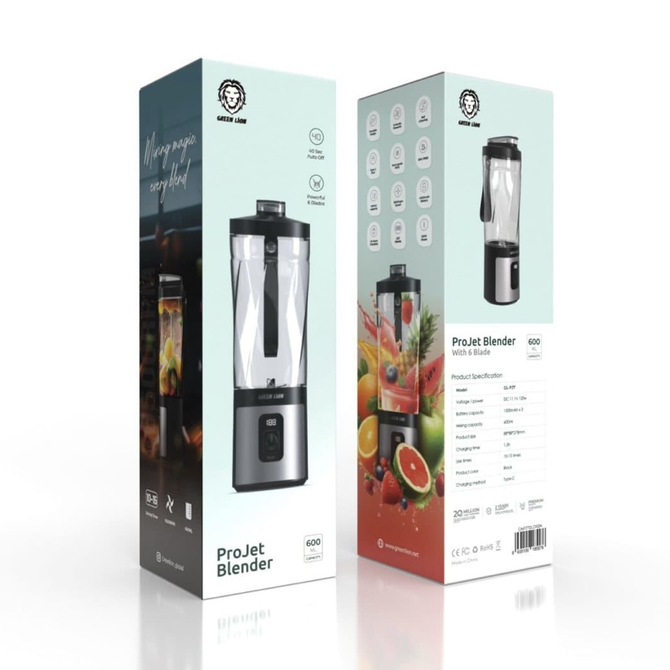 مخلوط کن و آسیاب کن گرین لاین مدل project