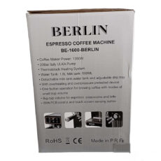 اسپرسو ساز برلین مدل BE-1600