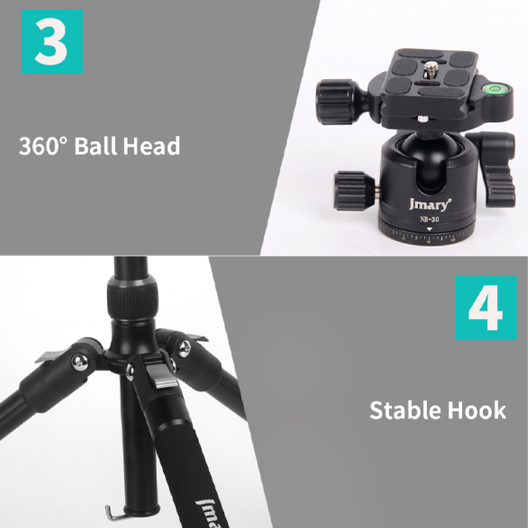 سه پایه دوربین جی ماری مدل KT325-NB30