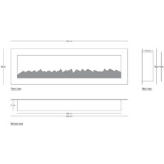 شومینه برقی اود آلوو مدل دکوریl2180