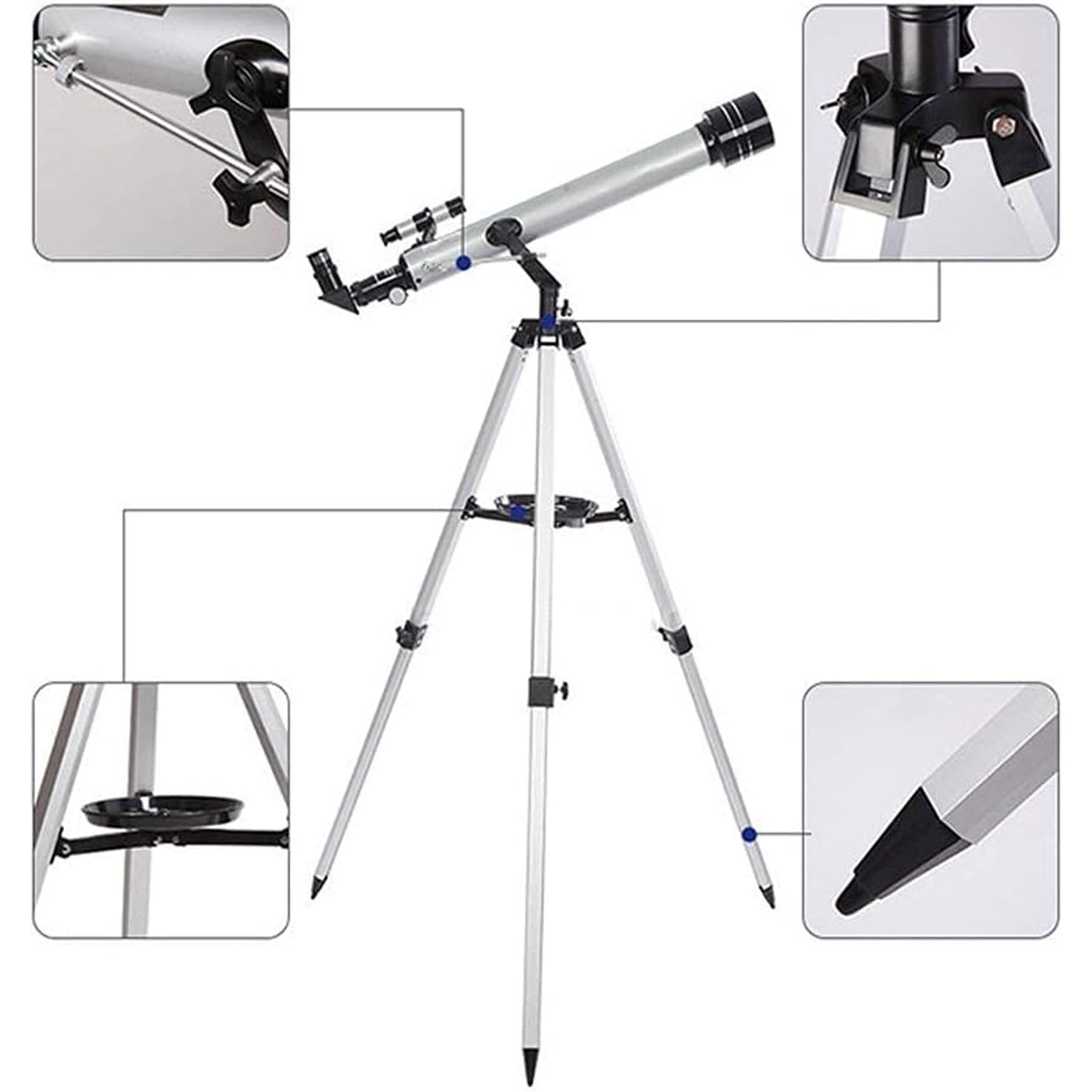 تلسکوپ کامار مدل گالیله ای 525x برابر به همراه سه پایه