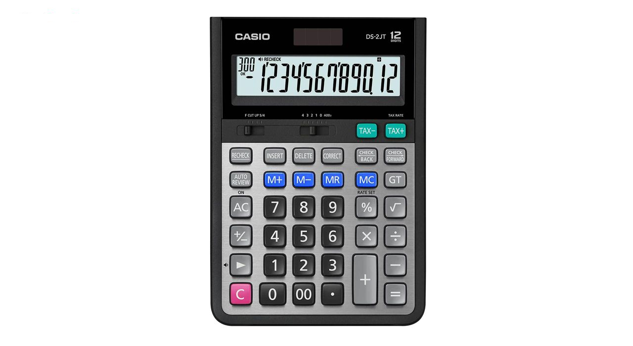 ماشین حساب کاسیو مدل DS-2JT