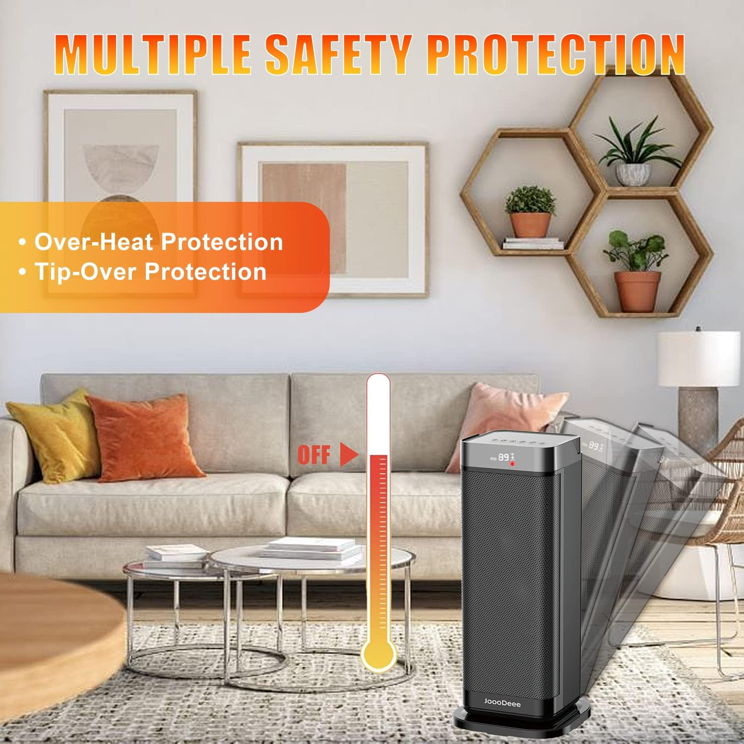 هیتر برقی جوودی مدل HL-2000R6