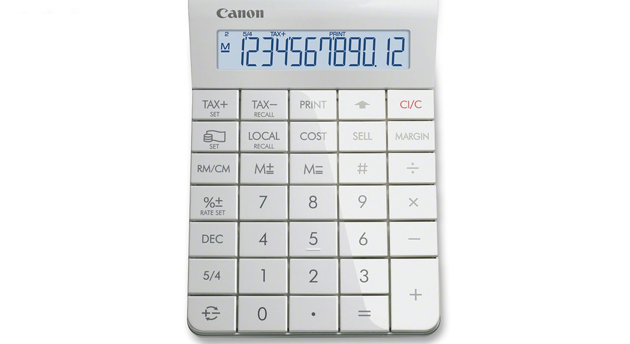 ماشین حساب کانن مدل X Mark I Print