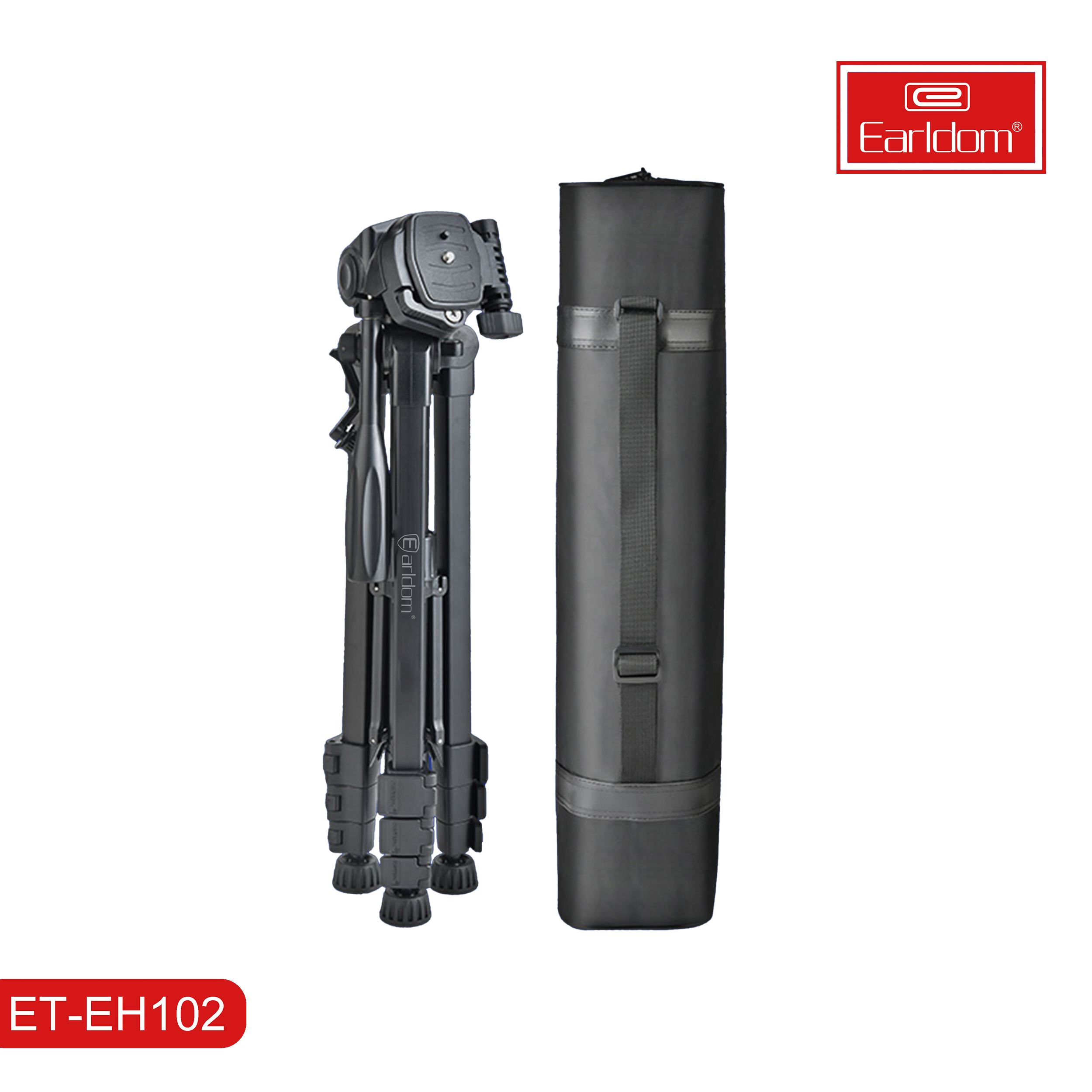 سه پایه دوربین ارلدام مدل EH102 به همراه کیف حمل