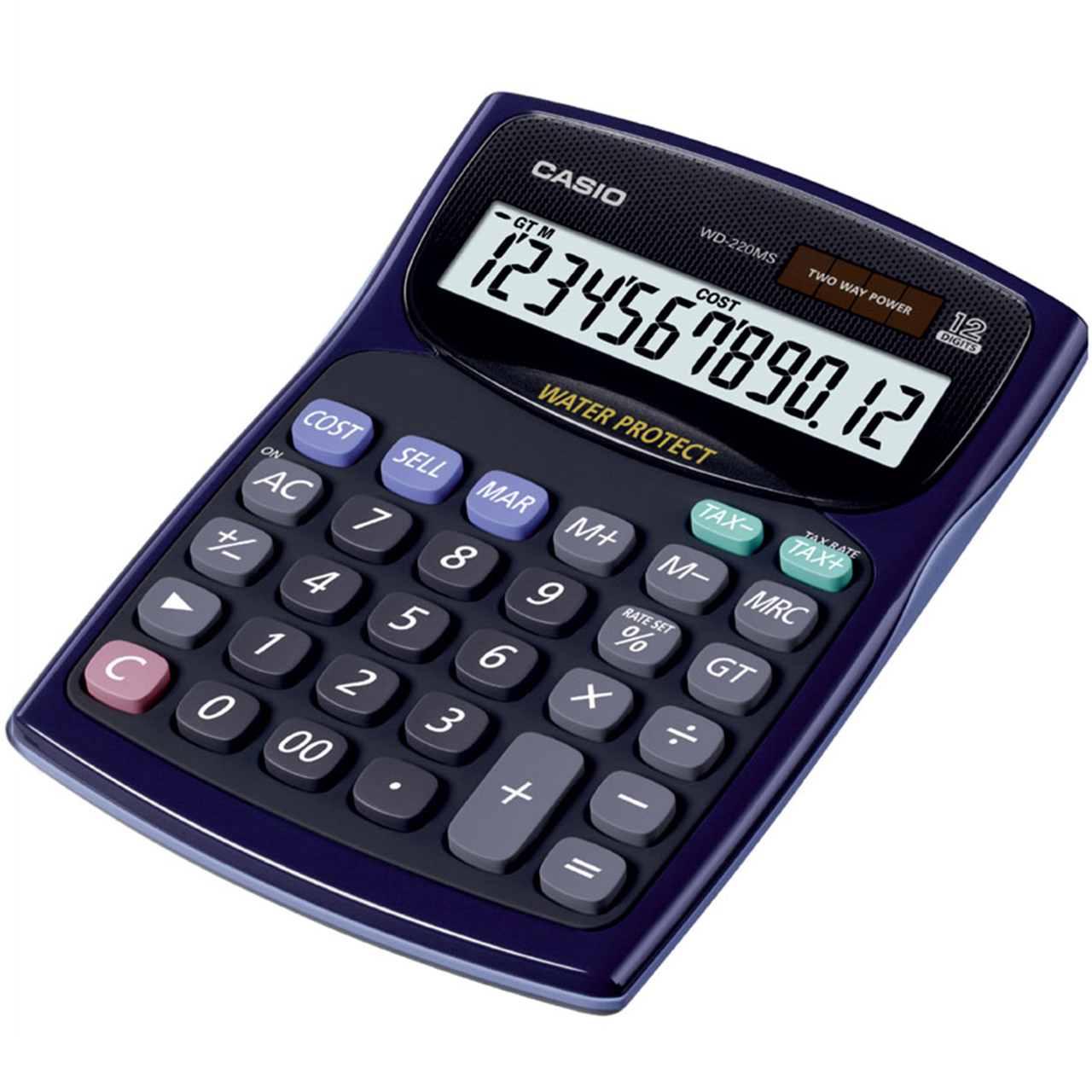 ماشین حساب کاسیو مدل WD-220MS
