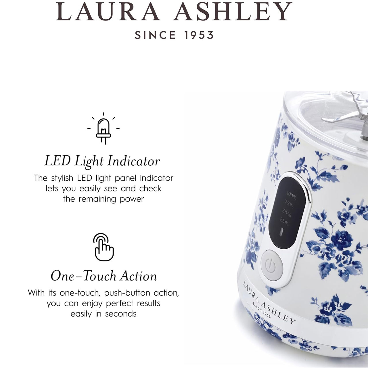 مخلوط کن لورا اشلی مدل QSBBD614LACR