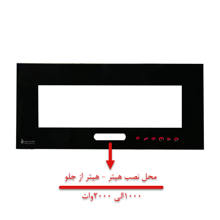 شومینه دیواری برقی شومینه بیستون مدل C.Z_170_T_L4.bs