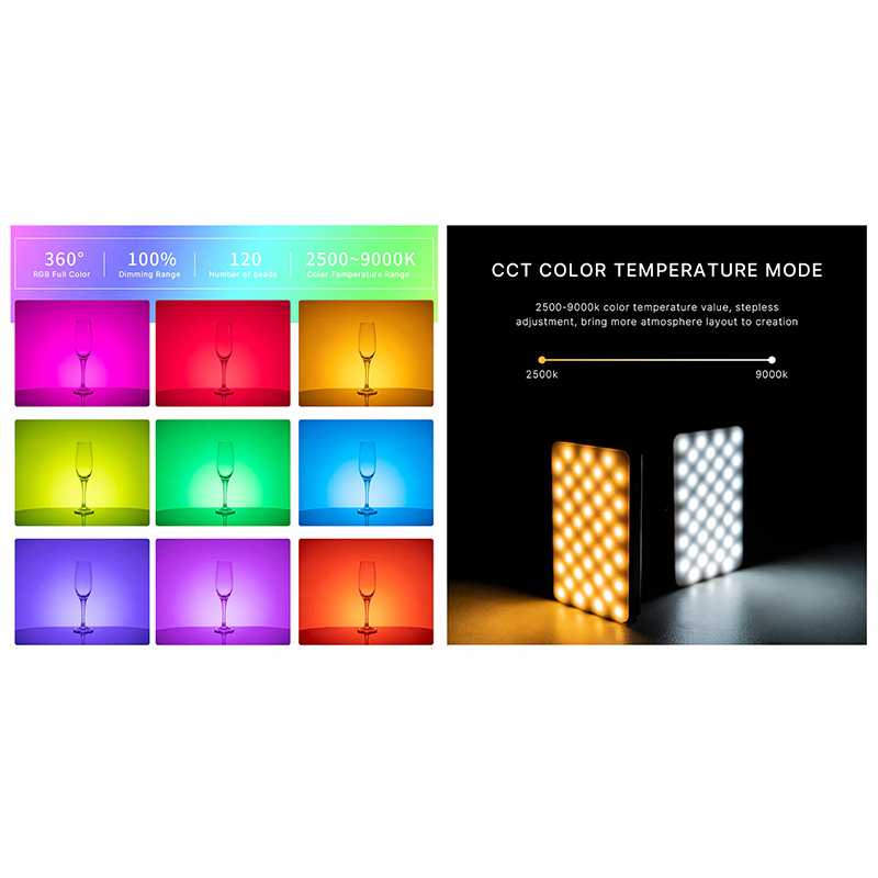 نور ثابت اولانزی مدل VL120 RGB