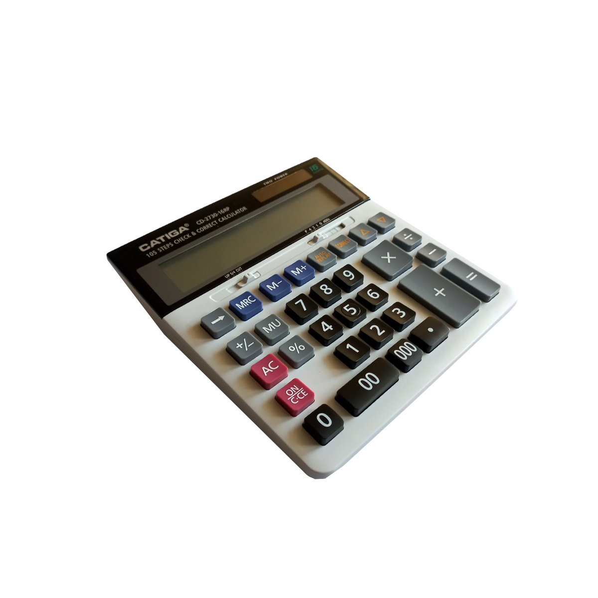 ماشین حساب رومیزی کاتیگا مدل CD-2730-16RP