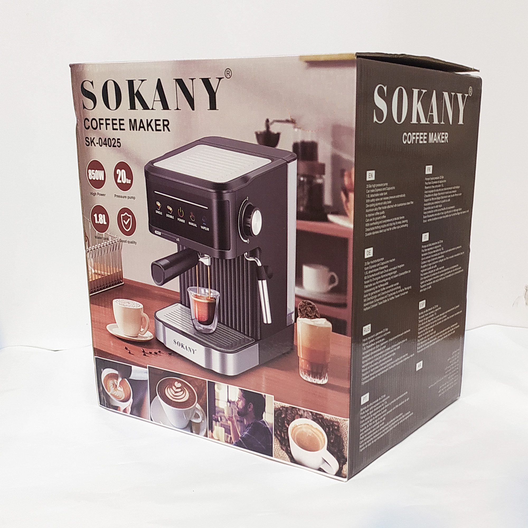 اسپرسو ساز 1.8 لیتری سوکانی مدل k4025