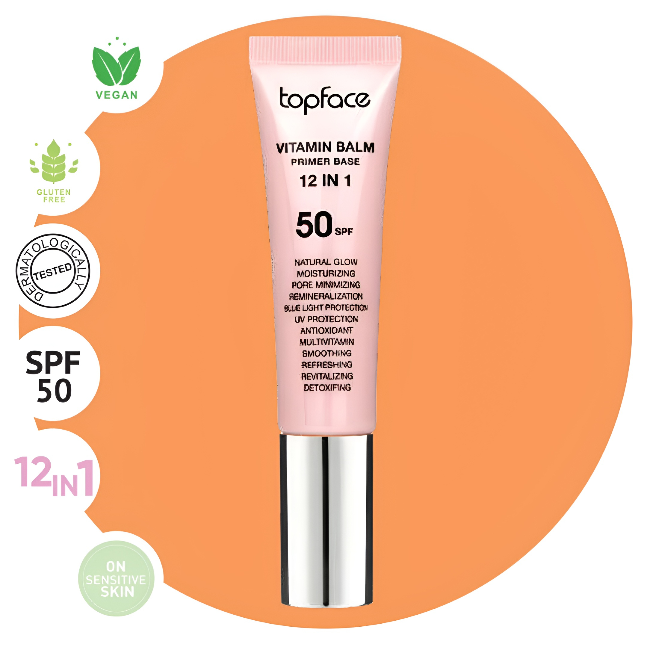 پرایمر تاپ فیس مدل VITAMIN BALM 12 IN 1  حجم 30 میلی لیتر