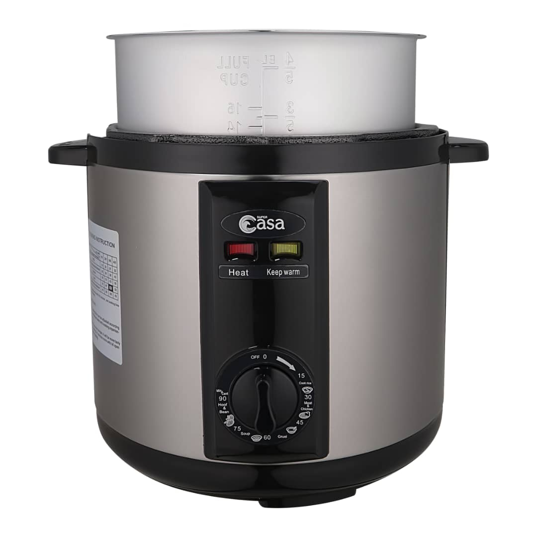 زودپز برقی سوپر کاسا مدل CA-108 گنجایش 8 لیتر