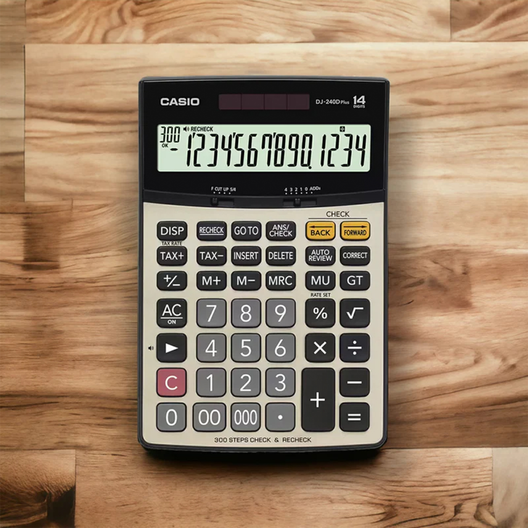 ماشین حساب کاسیو مدل DJ-240D Plus