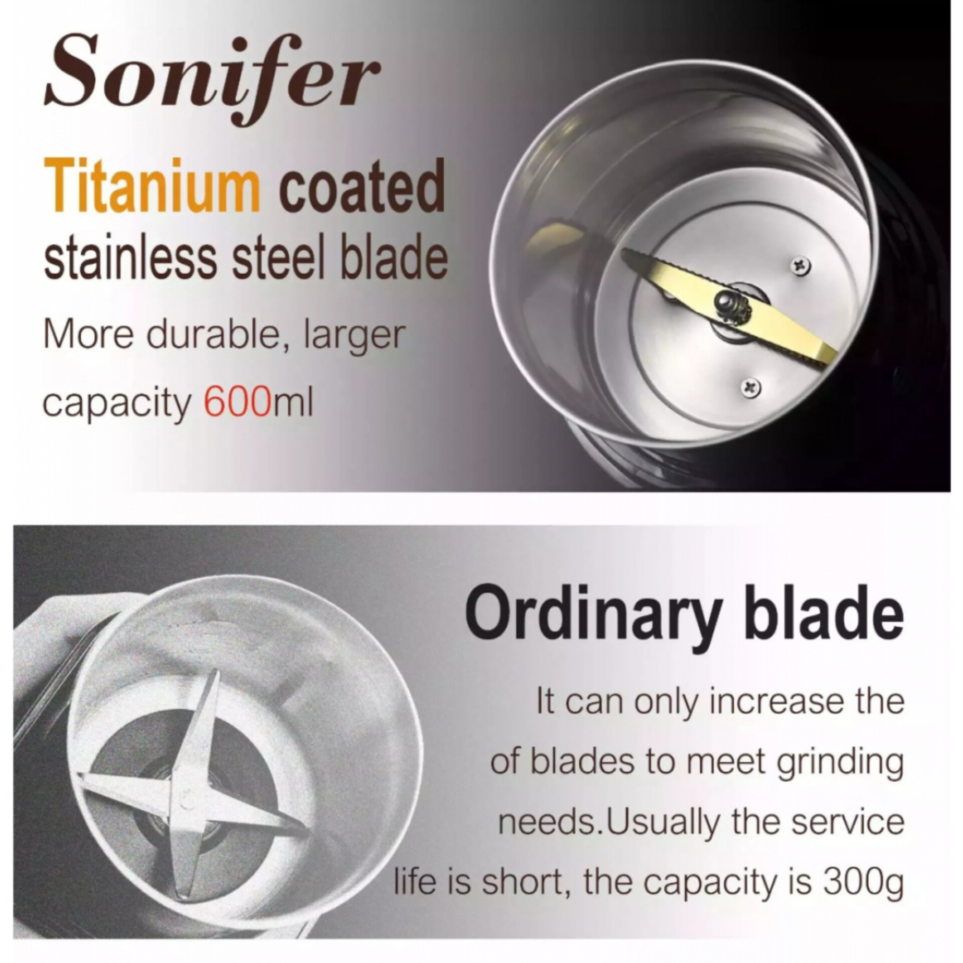 آسیاب قهوه سونیفر مدل SF-3543