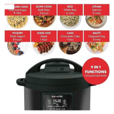 زودپز برقی اینستنت مدل DPPC604 گنجایش 6 لیتر