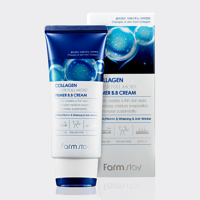 کرم پودر BB فارم استی مدل Collagen Water شماره 01 حجم 50 میلی لیتر