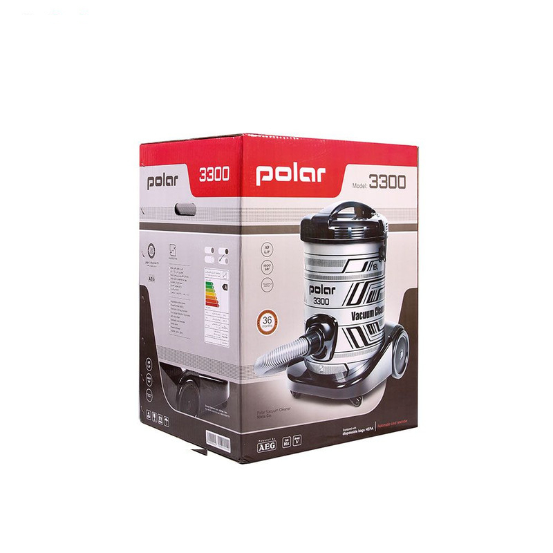 جاروبرقی سطلی پلار مدل 3300