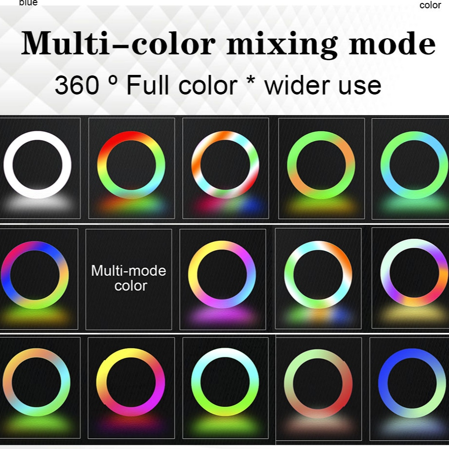 رینگ لایت مدل RGBLED MJ36 کد 14inch