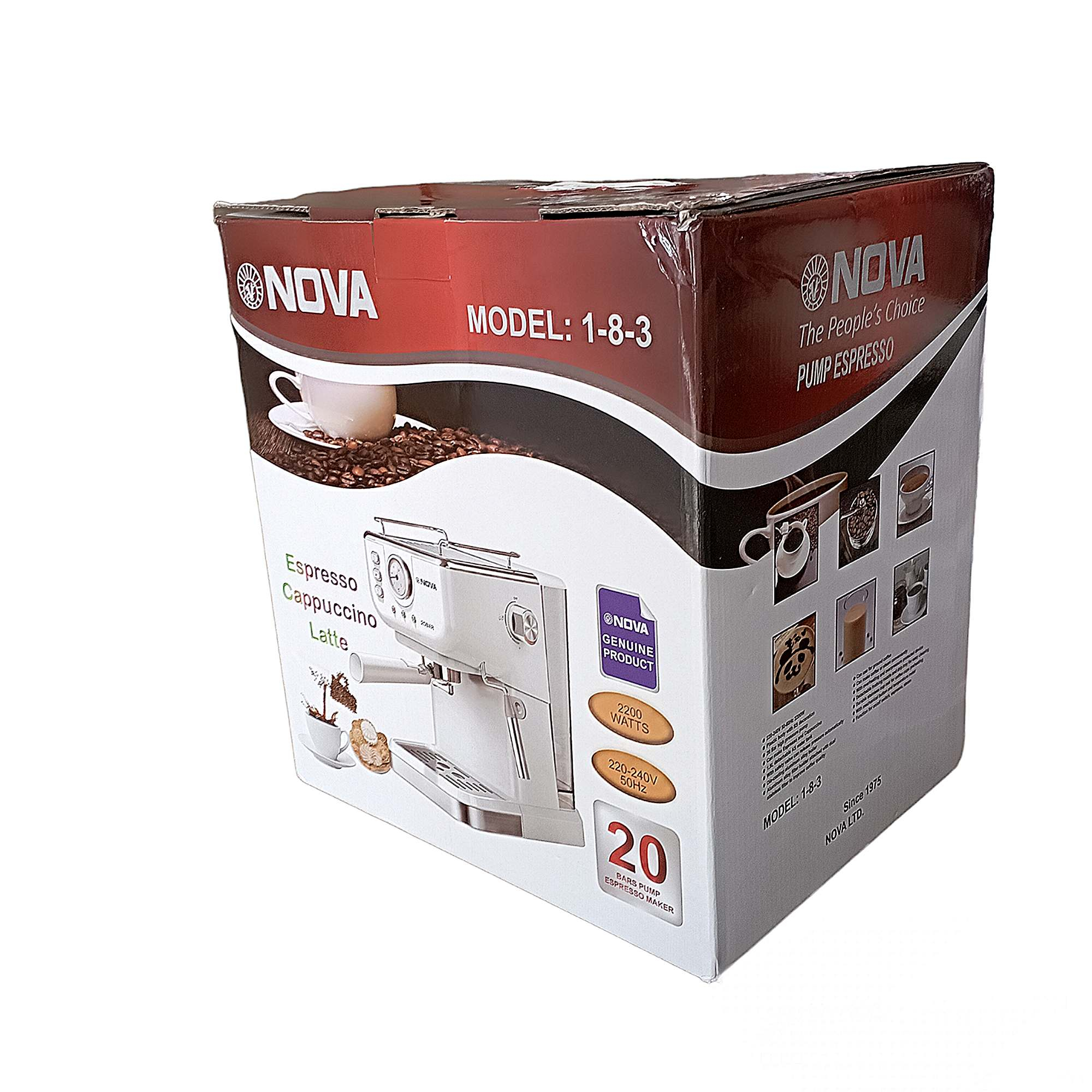 اسپرسو ساز نوا مدل 3-8-1