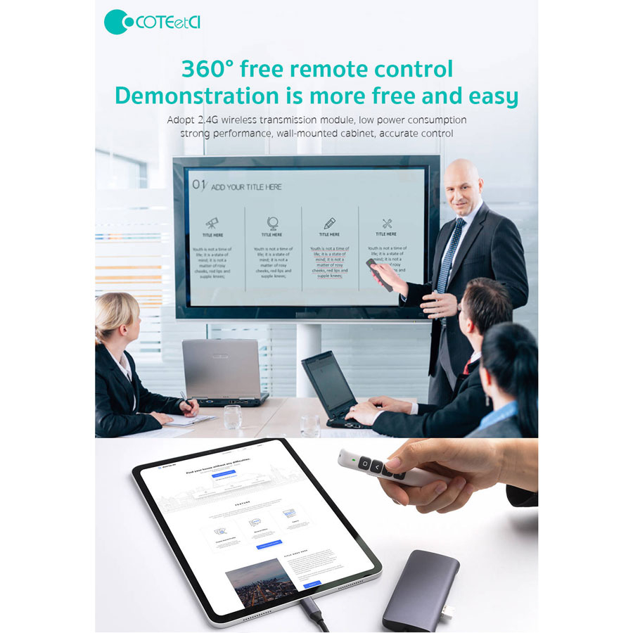 پرزنتر بی سیم کوتتسی مدل 81002