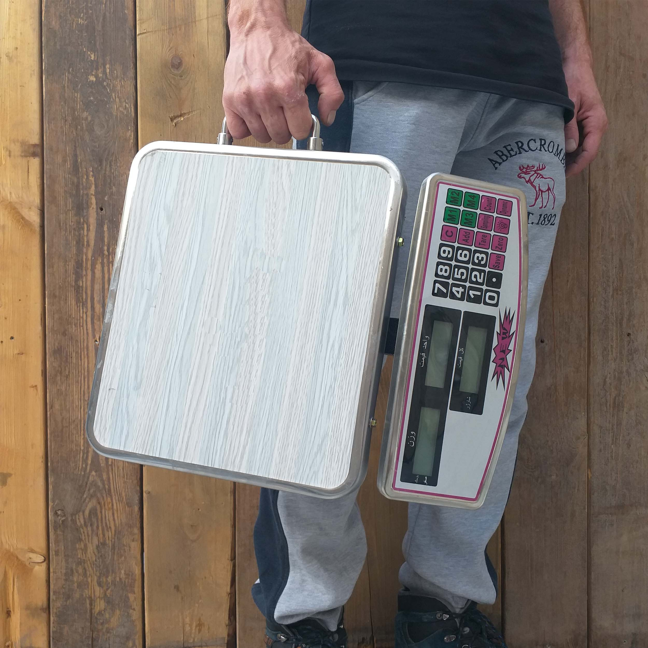 ترازو فروشگاهی مدل قطعه شمار90kg