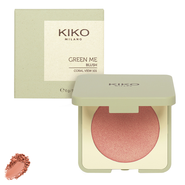 رژ گونه کیکو میلانو مدل Green Me Blush شماره 101
