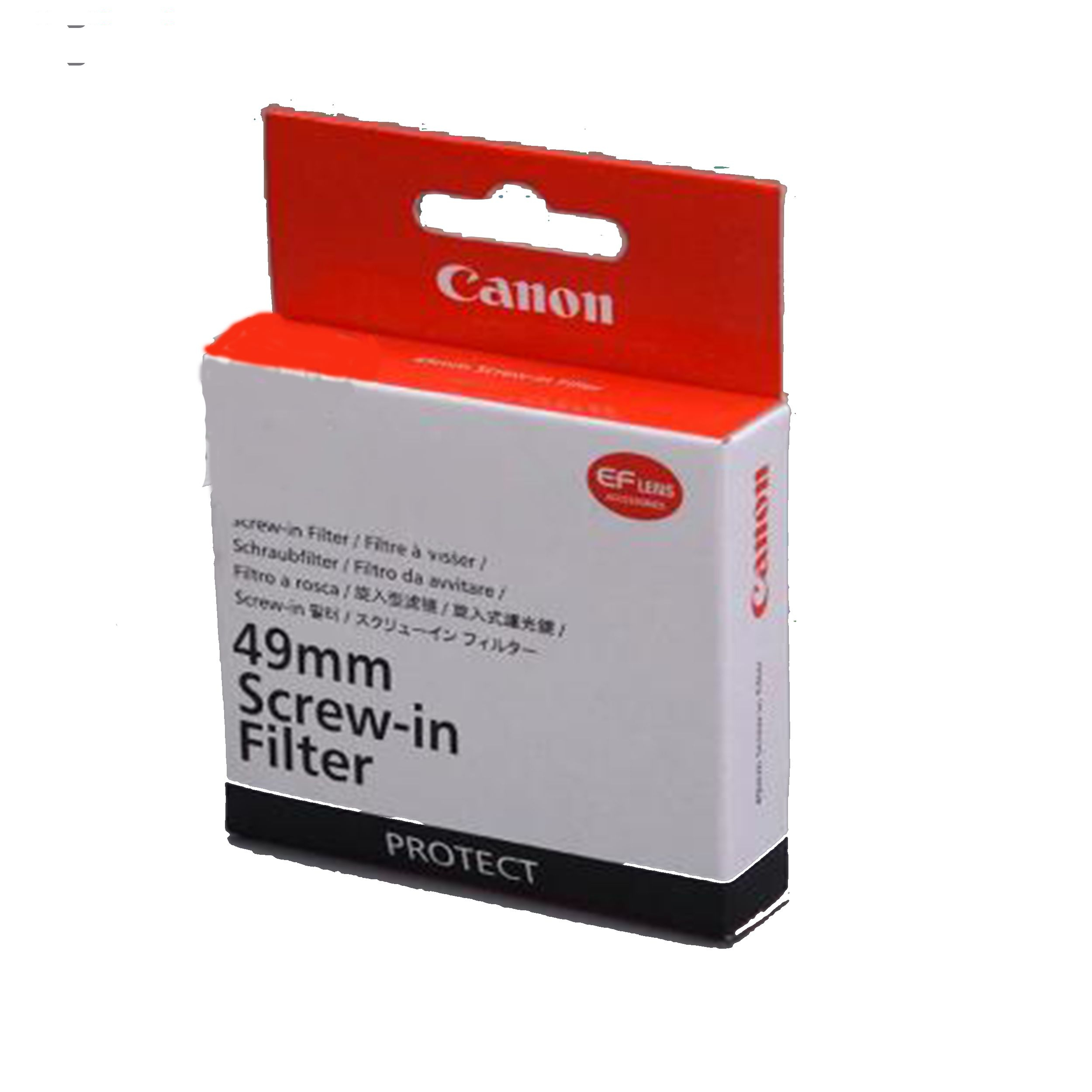 لنز کانن مدل EF 50mm f/1.8 STM به همراه فیلتر لنز یو وی 49 کانن