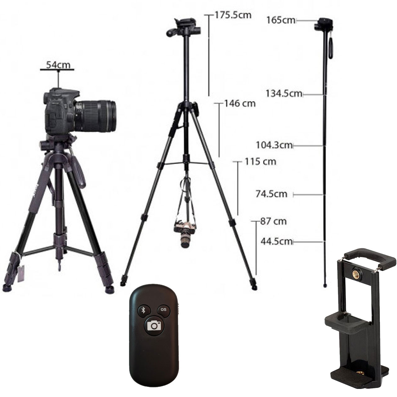 سه پایه دوربین جی ماری مدل RT2264