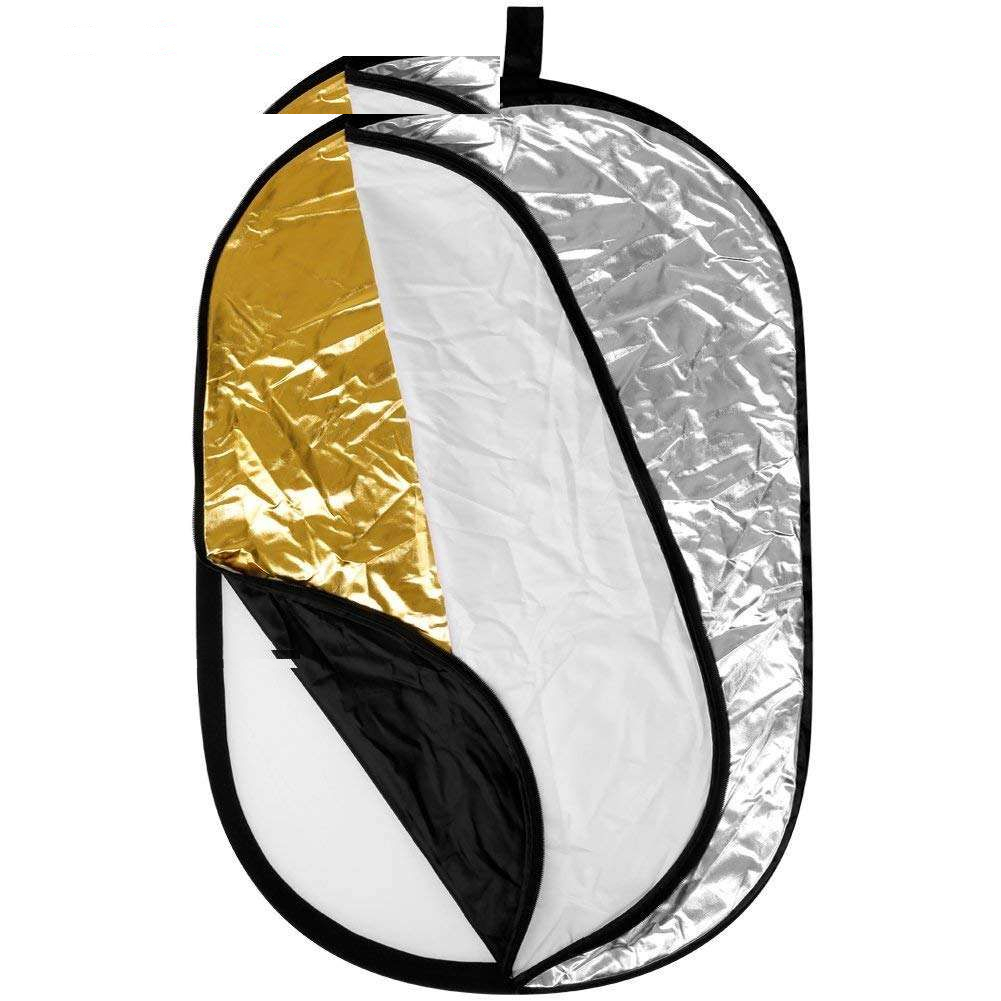 رفلکتور 5 کاره گودکس مدل oval120 سایز 80x120 سانتی متر