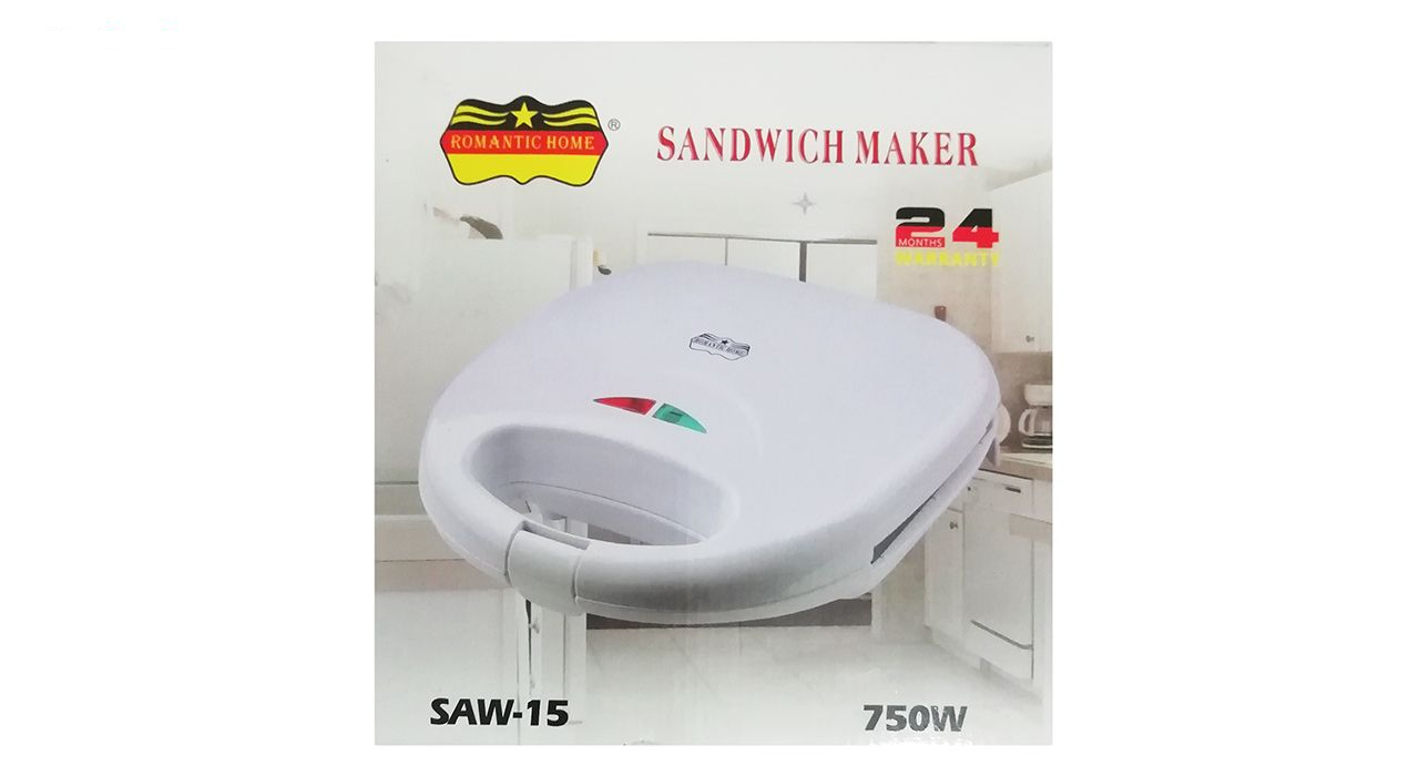 ساندویچ ساز رومانتیک هوم مدل SAW-15