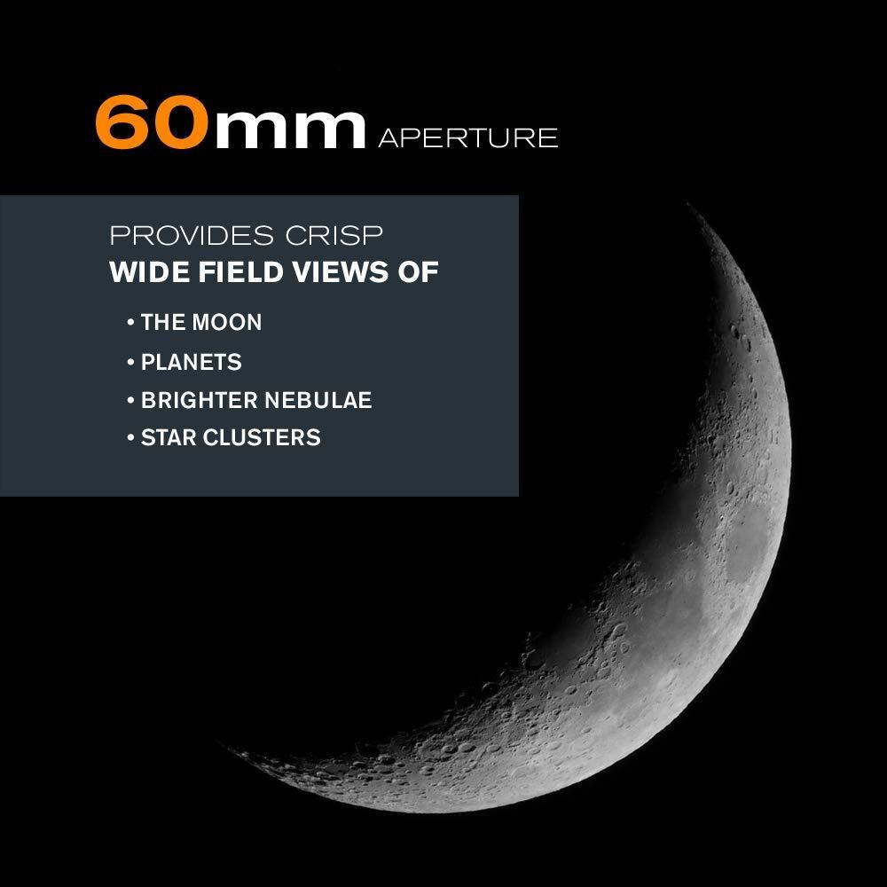 تلسکوپ سلسترون مدل PowerSeeker 60AZ