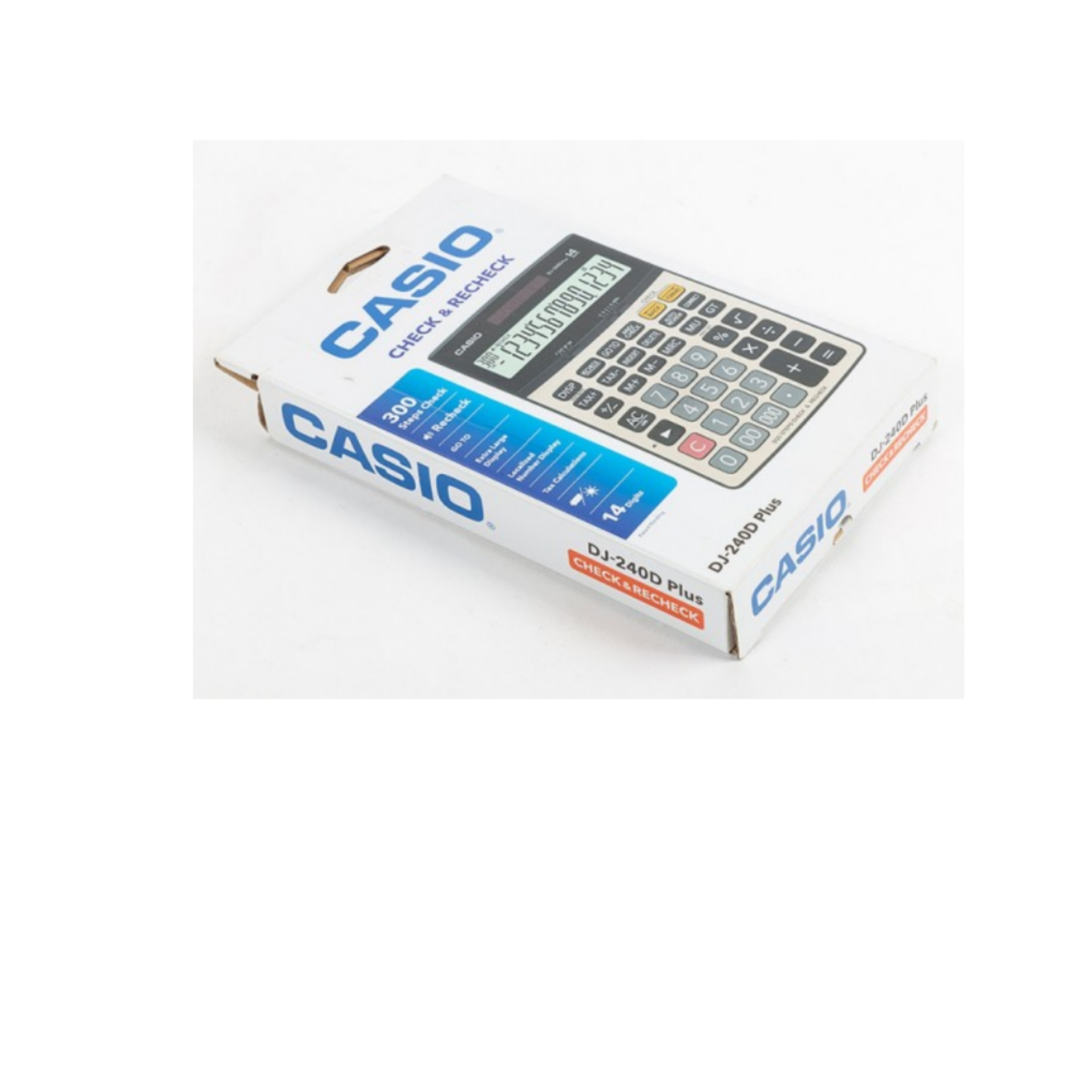 ماشین حساب کاسیو مدل DJ-240 D plus کد AT-125-2