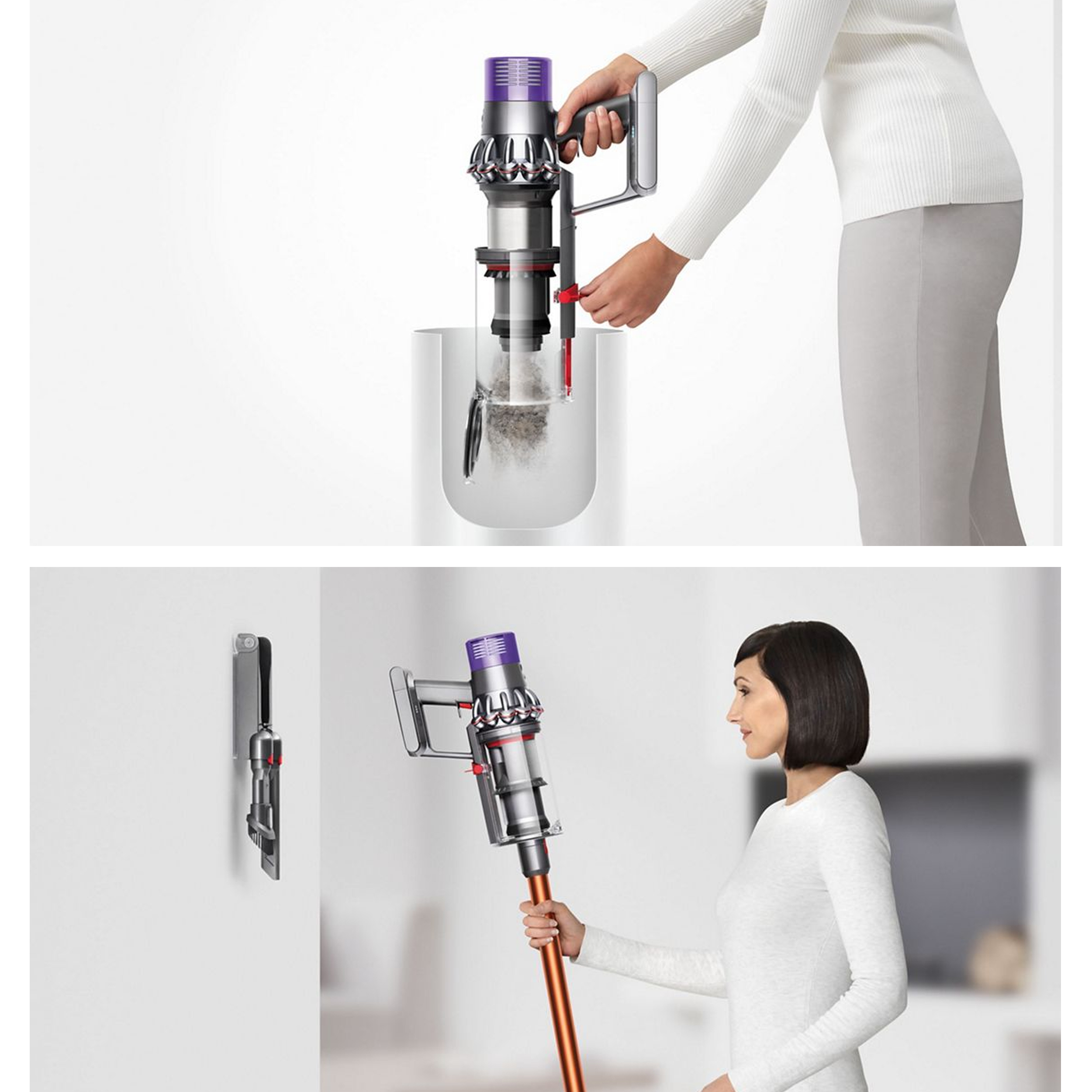 جارو شارژی عصایی دایسون مدل V10 Total Clean