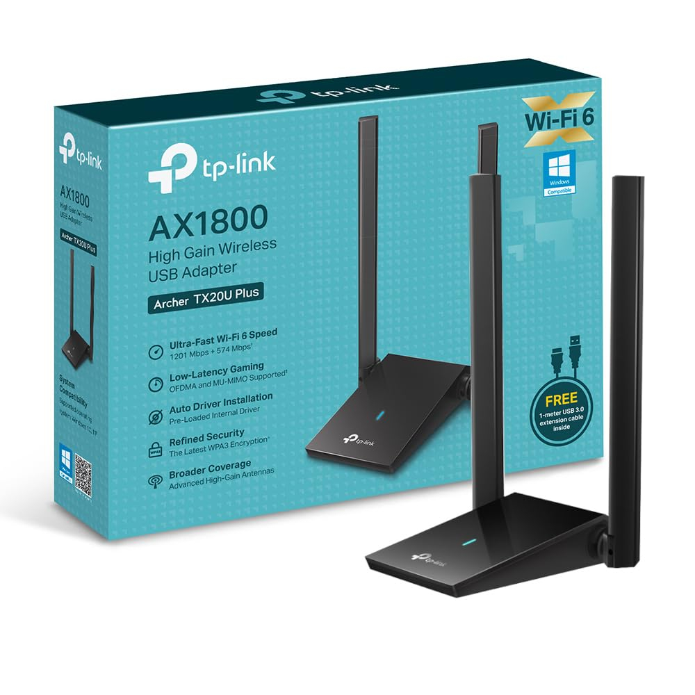 کارت شبکه تی پی-لینک مدل Archer TX20U Plus، AX1800 Mbps