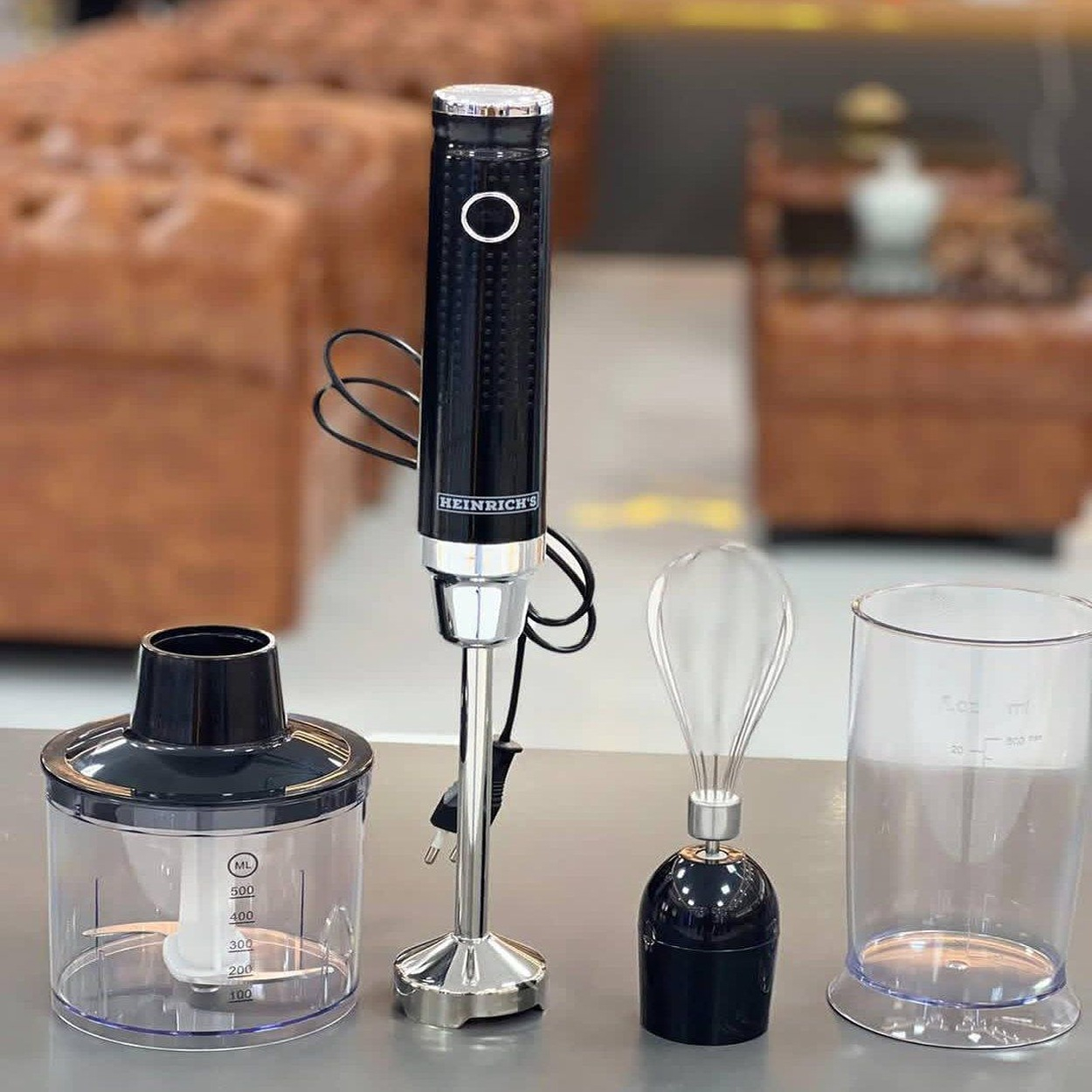 گوشت کوب برقی چندکاره 400 وات هنریچ مدل 8613