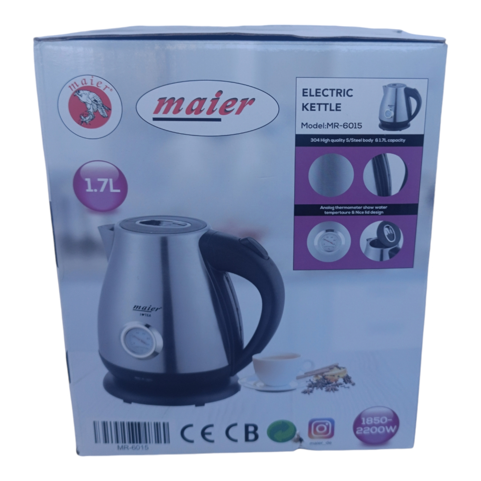 کتری برقی مایر مدل MR 6015