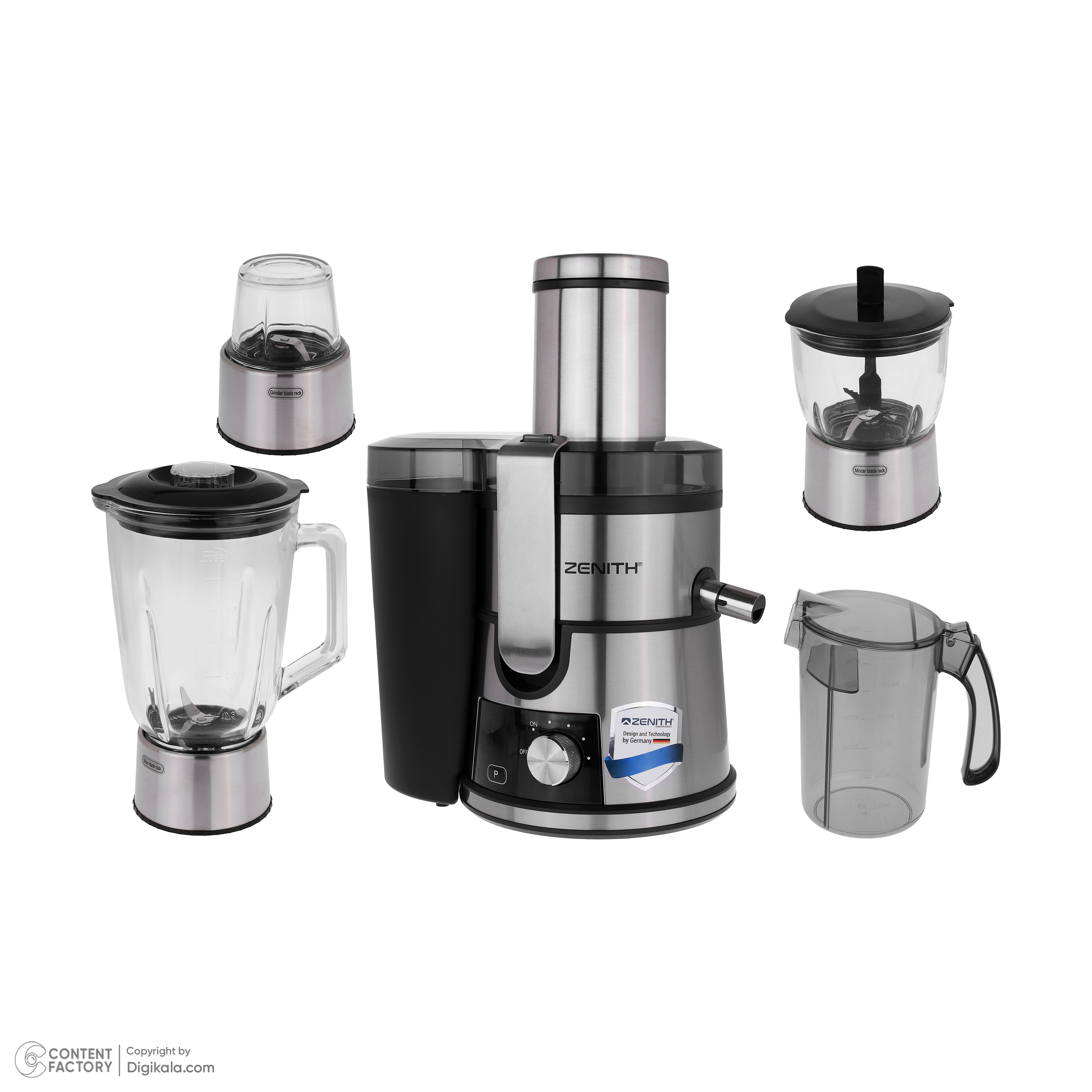 آبمیوه گیری زنیت مدل ZJB 1435